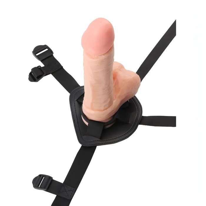 Chisa Novelties Female Sex Toys | Kyle Korver Strap-on Realistico con testicoli - 8,5'' Rosa Carne