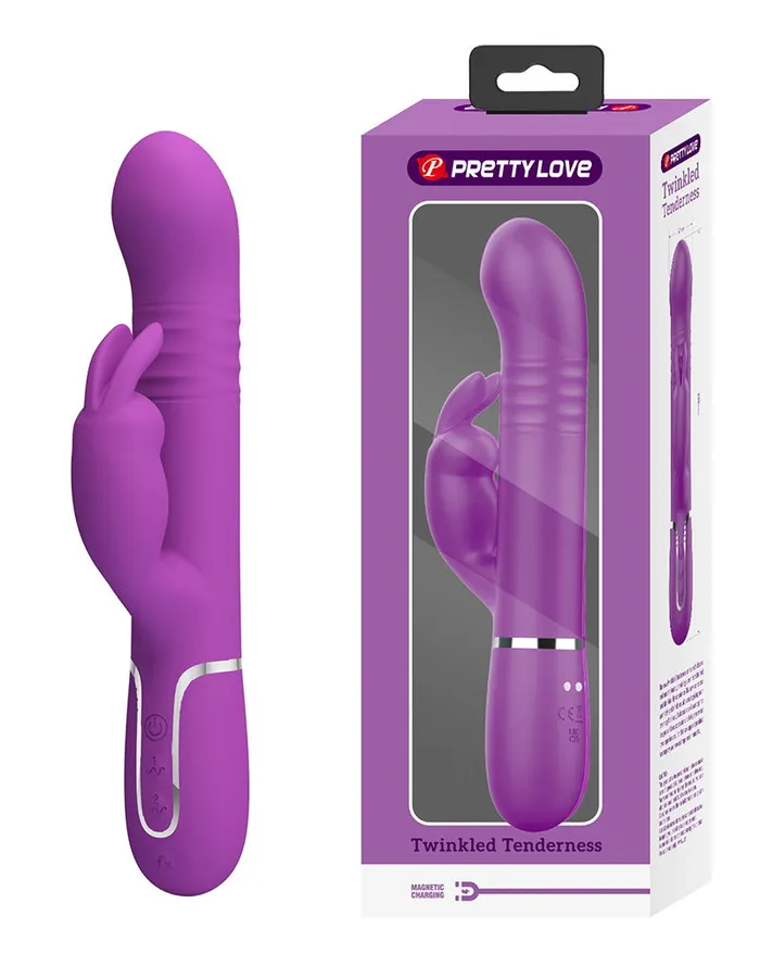 Vibrators | Pretty Love Pretty Love - Coale - Rabbit Vibrator - Paars
