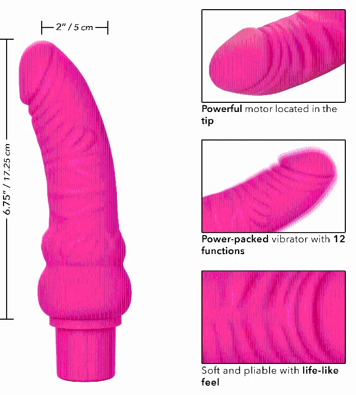 CalExotics Female Sex Toys | Rechargeable Power Stud Curvy