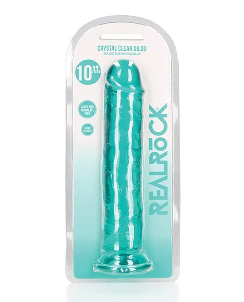 Dildos Shots Realrock Realistic Crystal Clear 11 Straight Dildo Shots America