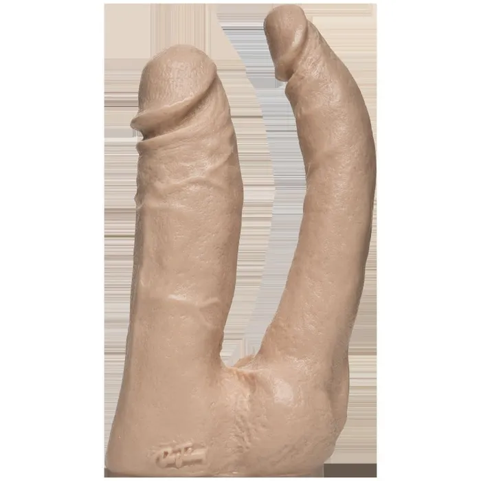 Doc Johnson Dildos VacULock Double Penetrator White