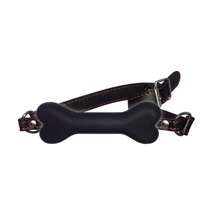 Icon Brands Anal The 9s Orange Is The New Bone Gag BlackOrange Mouth Restraint
