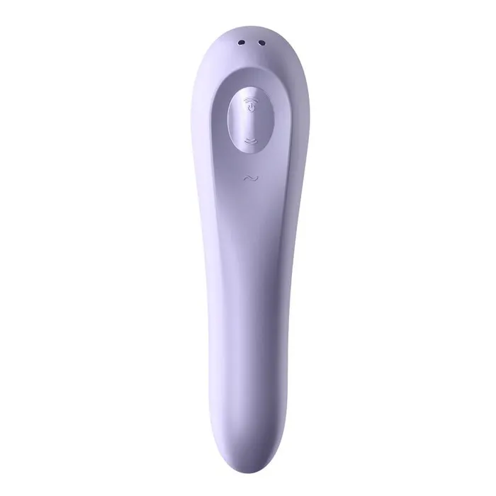 Satisfyer Dual Pleasure Purple App Contolled TouchFree USBRechargeable Clitoral Stimulator with Vibration Satisfyer Vibrators