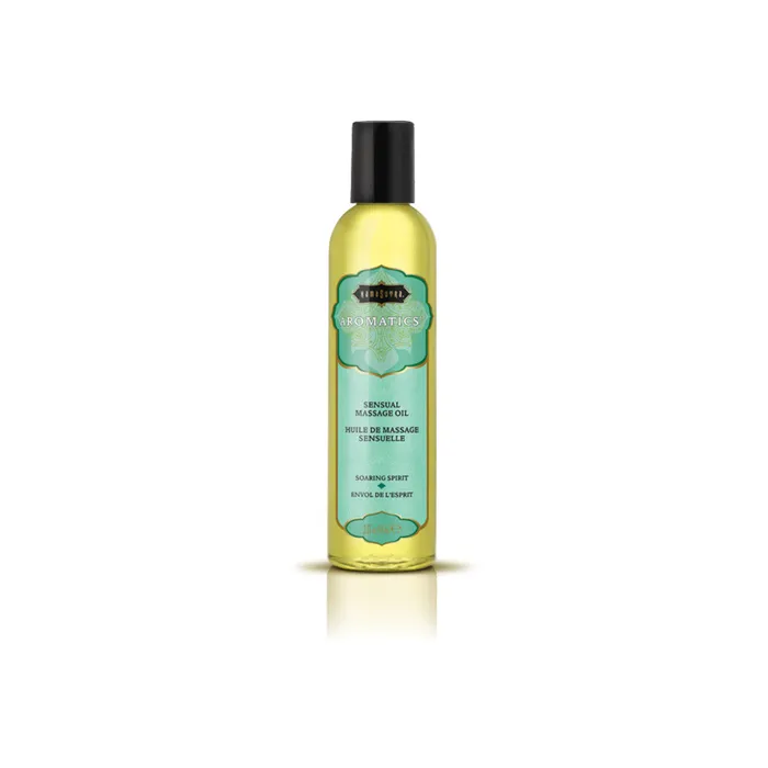 KamaSutra Aromatic Soaring Spirit Massage Oil Green Soaring Spirit KAMA SUTRA Couples