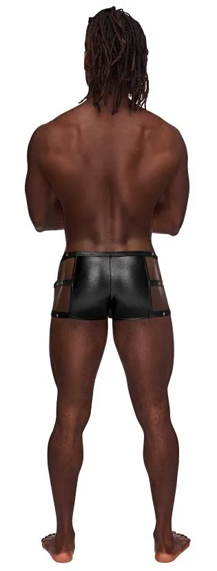 Male Power Lingerie Anal Vulcan Studded Harness Black Lxl