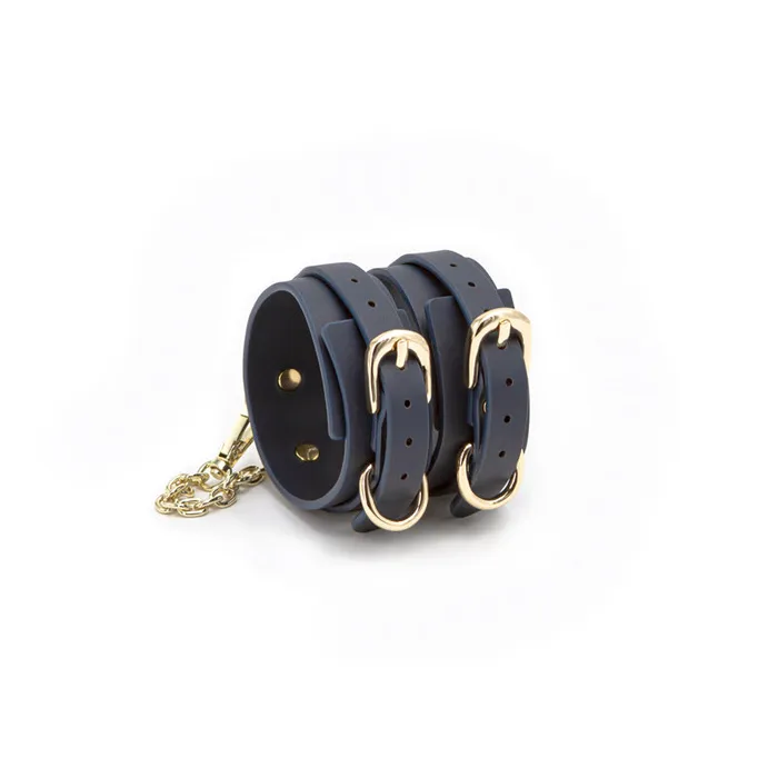 NS Novelties Couples Bondage Couture Ankle Cuffs Blue
