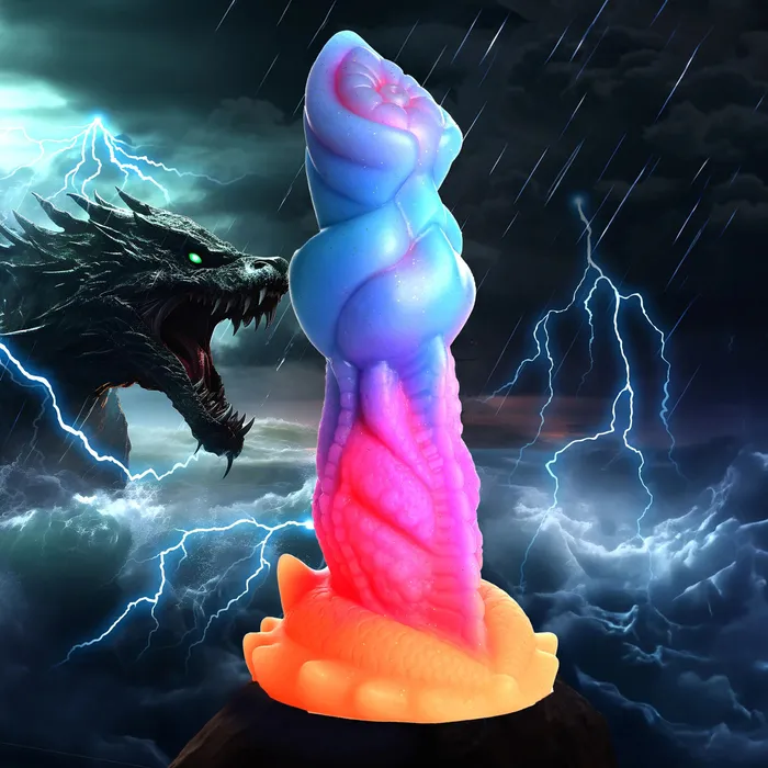 AquaCock GlowintheDark Silicone Dildo XR Brands Creature Cocks Dildos AquaCock GlowintheDark Silicone Dildo XR Brands Creature Cocks Dildos