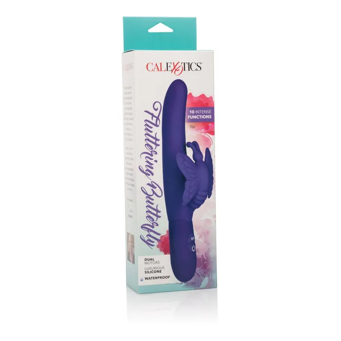 CalExotics Vibrators Fluttering Butterfly Purple