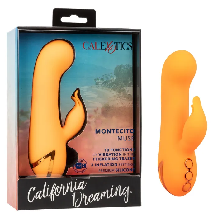 California Dreaming Montecito Muse Orange CalExotics Vibrators
