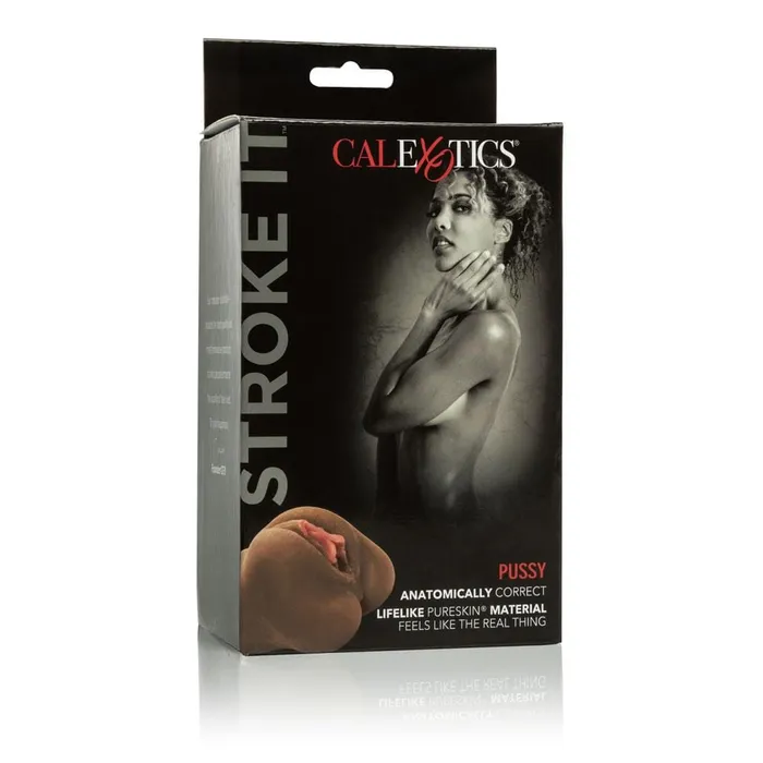 Stroke It Pussy Brown CalExotics Male Sex Toys