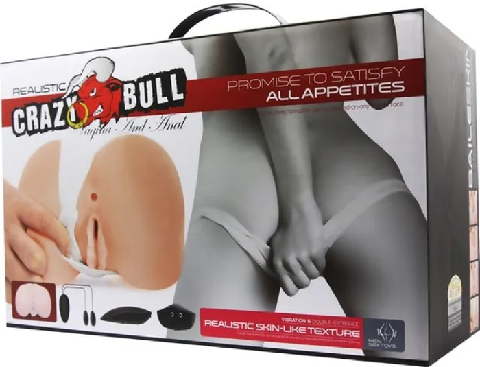 Doggy Vagina And Anal Stimulator Flesh Pretty Love Male Sex Toys