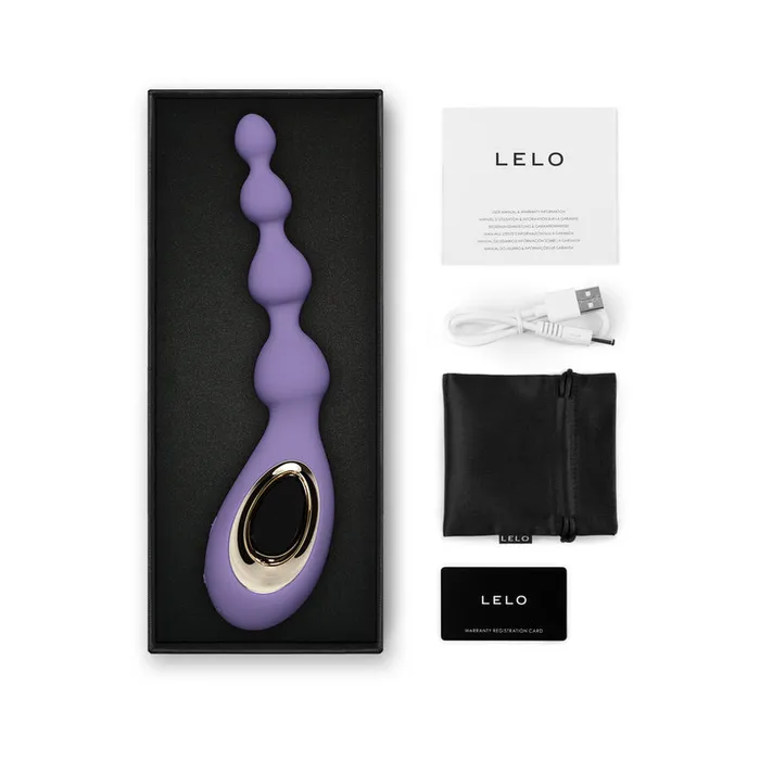 LELO SORAYA Anal Beads Purple LELO Anal