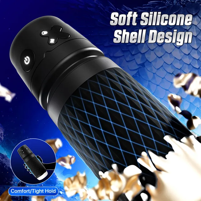 CyberSkin Male Sex Toys CyberSkin BWarrior USB Rechargeable Sucking Vibrating Auto Masturbator CyberSkin Male Sex Toys CyberSkin BWarrior USB Rechargeable Sucking Vibrating Auto Masturbator