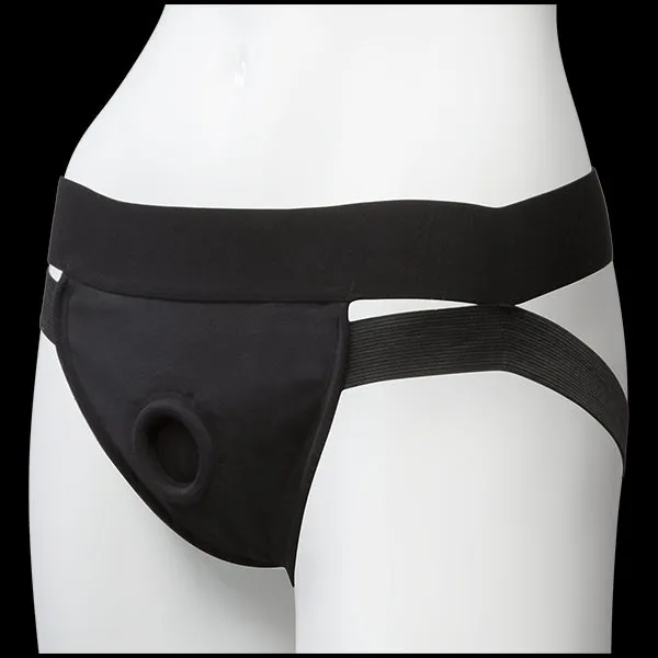 Doc Johnson Novelties Vac U Lock Dual Strap Panty Harness Black Small Female Sex Toys