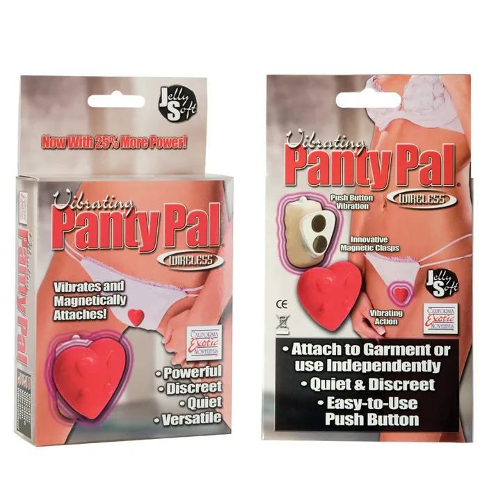 Female Sex Toys California Exotic Novelties Panty Pal Heart Vibrating