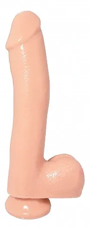 Pipedream Products Basix Rubber Works 10in Dong WSuction Cup Flesh Dildos