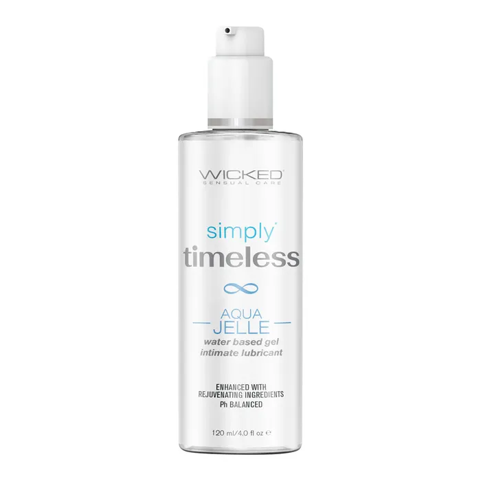 Wicked Simply Timeless Aqua Jelle Wicked Vibrators