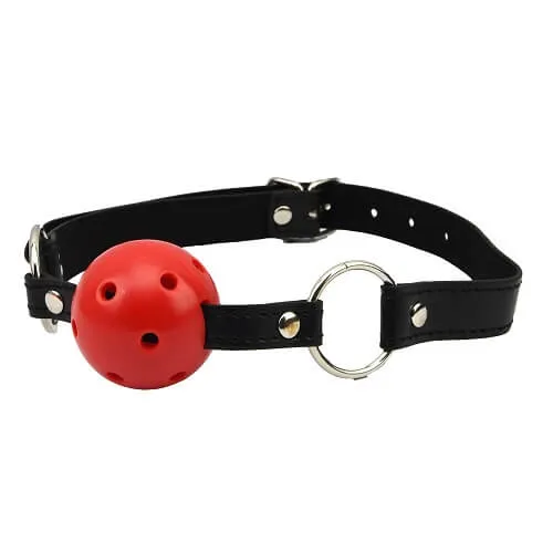 Bound to Please Vibrators Bound to Please Breathable Ball Gag Red
