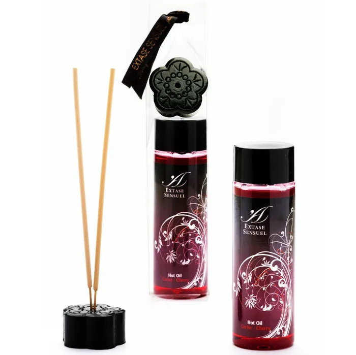 Vibrators EXTASE SENSUAL OLIO CALDO PER MASSAGGIO EXTASE SENSUEL