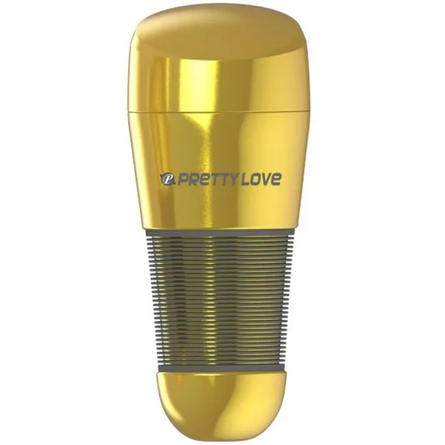 Vibrators PRETTY LOVE MALE PRETTY LOVE KITTY GOLDEN MASTURBADOR VAGINA 2