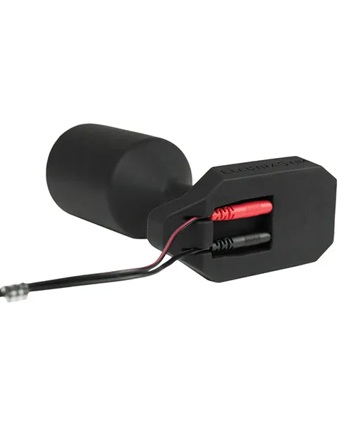 Anal ElectraStim ElectraStim x Mr S Leather Worlds Most Comfortable Silicone Electro Butt Plug Black
