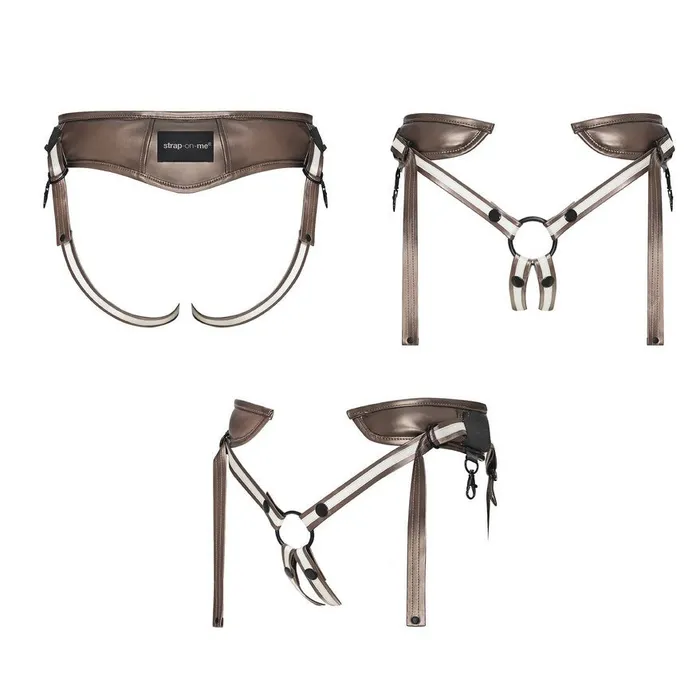 Female Sex Toys StrapOnMe StraponMe Leatherette Desirous Harness