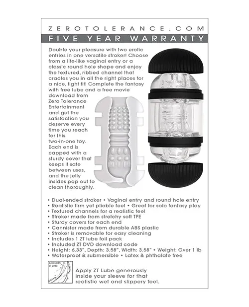 Male Sex Toys Zero Tolerance Double Decker Stroker Evolved