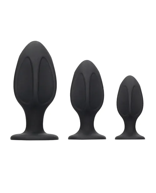 Shots Anal Shots Ouch Diamond Shape Butt Plug Set